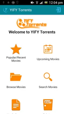 YIFY Torrents android App screenshot 0